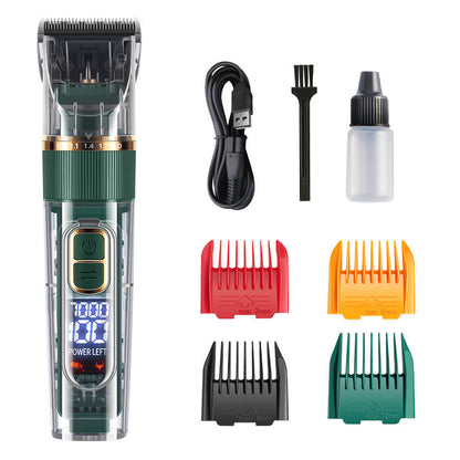 🎉 2026 Sale ! 💰Quiet LED Display Pet Hair Clipper｜Cordless Low Noise Dog Cat Grooming Trimmer ✨