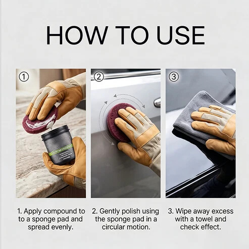 All-in-One Surface Restoration Polish with Pad🌟