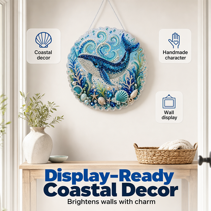🌊 DIY Ocean Pearl Painting – Create Your Own Unique Wall Art with a Beautiful Sea Theme