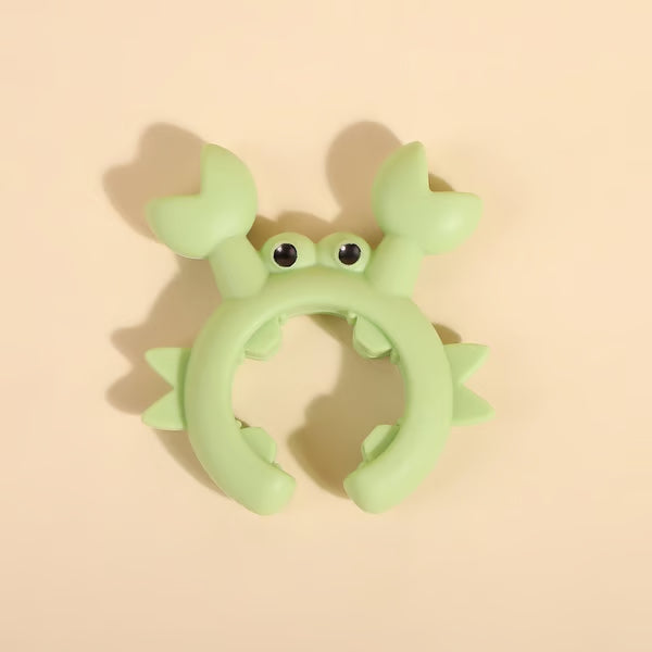 🦀 Cute Crab Silicone Utensil Holder and Pot Lid Lifter 🍲