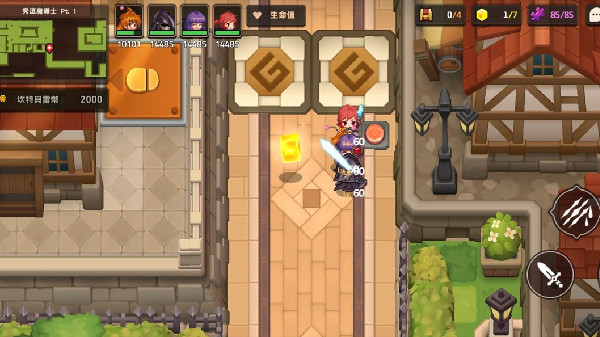 坎公骑冠剑秀逗恶魔导士pt1怎么过?秀逗恶魔导士pt1完美通关图文攻略