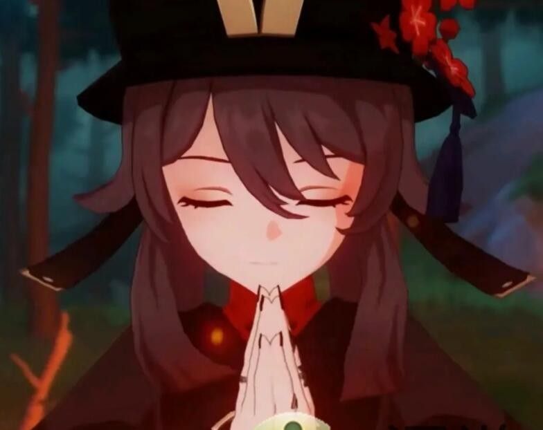 抖音原神动态表情包分享:动态表情包胡桃gif无水印图片